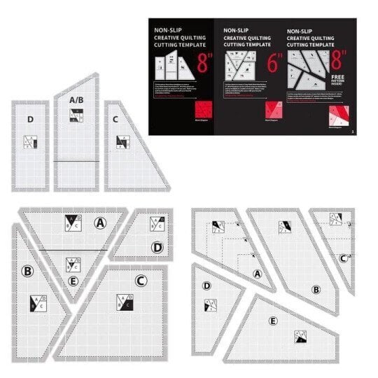 Kreative Quilting-Schneideschablone