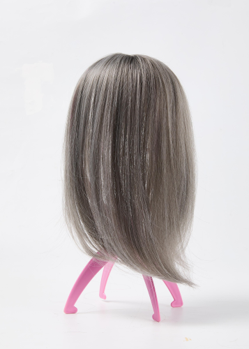Natürliches Haarteil mit Pony für Frauen | 1+1 GRATIS