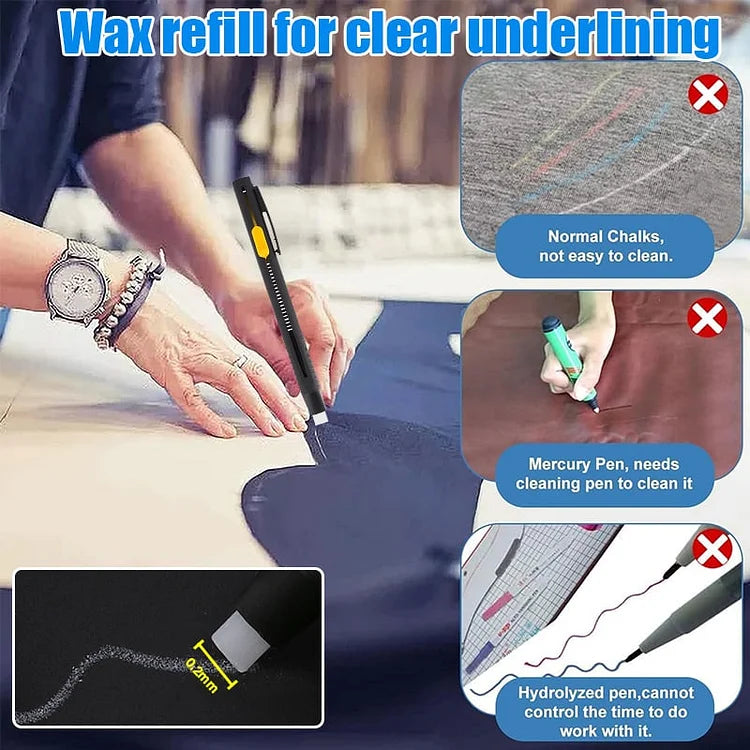 SewMark™ – Mit Hitze entfernbarer Stoffmarker