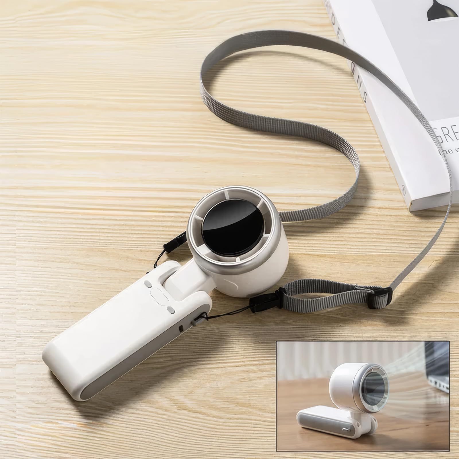 BreezeFlex – Faltbarer 180° Turbo-Ventilator | 1+1 GRATIS