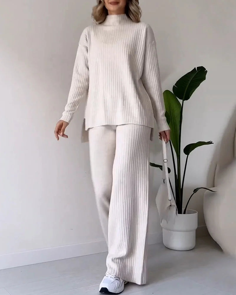 Safira - Solide Frau Loungewear Set | 50% RABATT