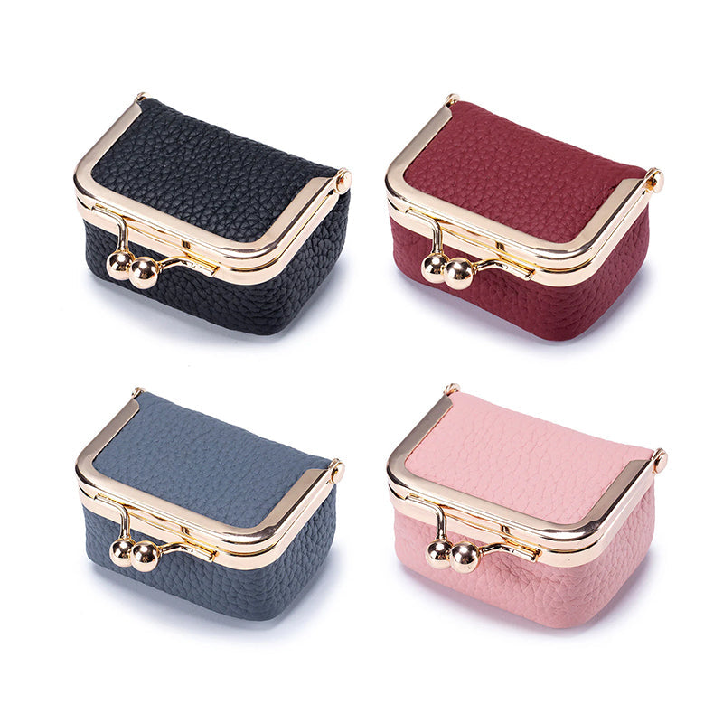 LuxJewels - Mini-Schmuckkästchen aus echtem Leder