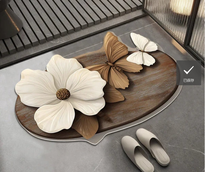 FloraStep™ – 3D Badteppich mit Sicherheit | 50% RABATT
