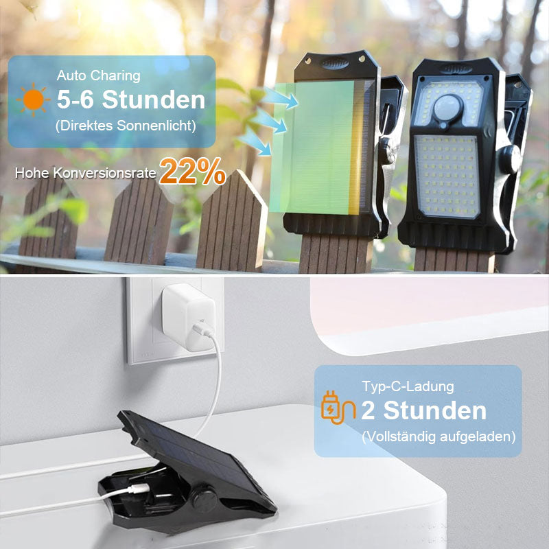 Wasserdichte Solarlampe - Flexible Solarleuchten Für Garten & Outdoor