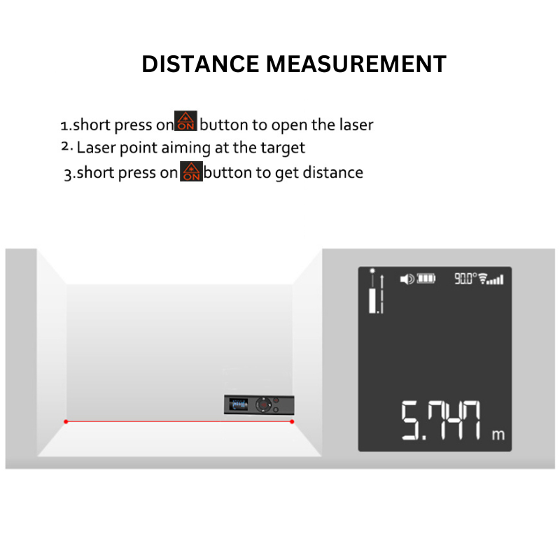 LaserLink™  Digitales Abstandsmessgerät | 50% Rabatt