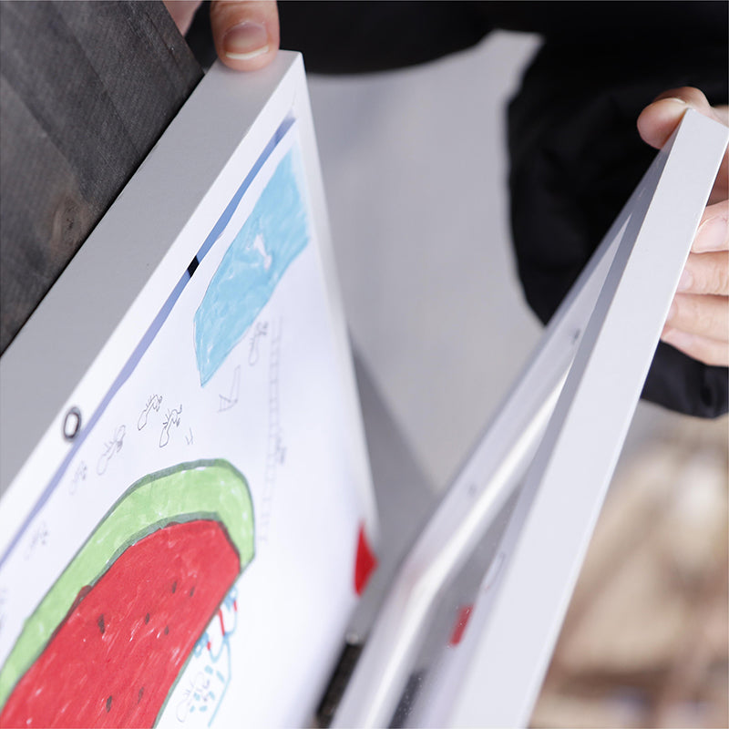 Bilderrahmen Für Kinderkunst - Praktisch, Vielseitig & Großzügig Platz Für 150 Werke
