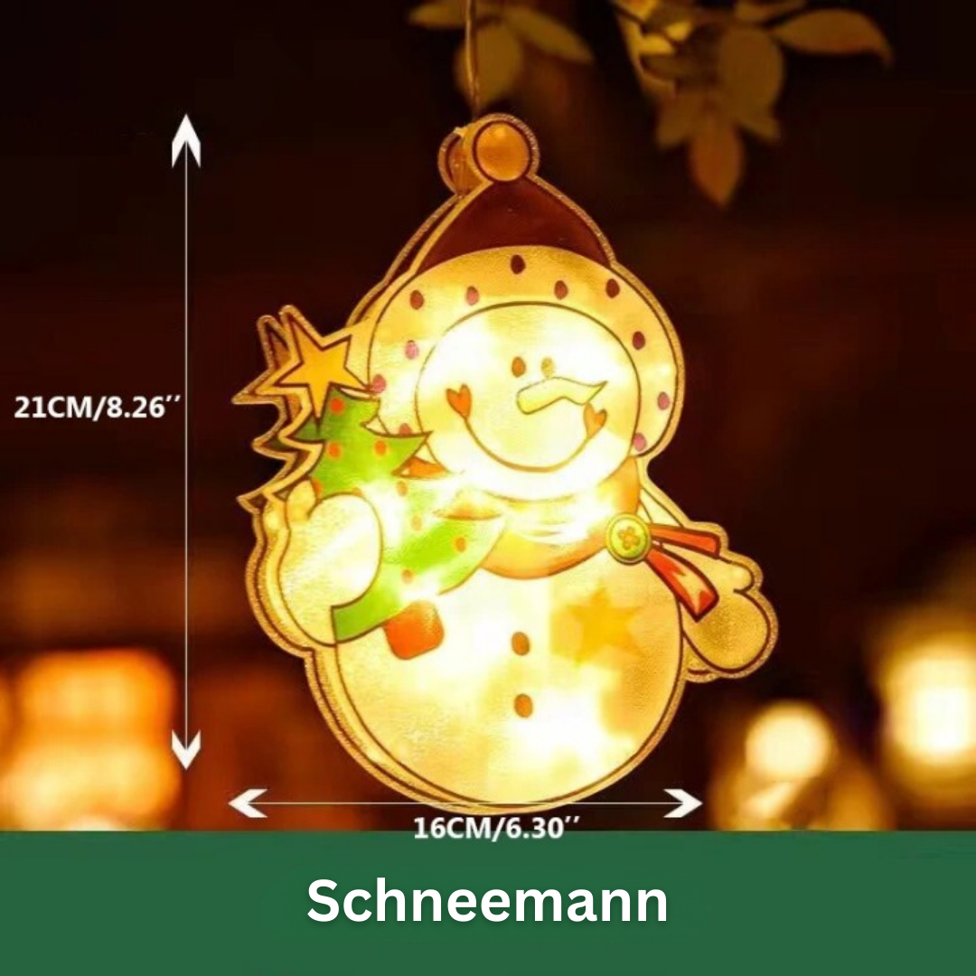 XmasGlo™ Weihnachten Fenster Dekoration | 1+1 Gratis