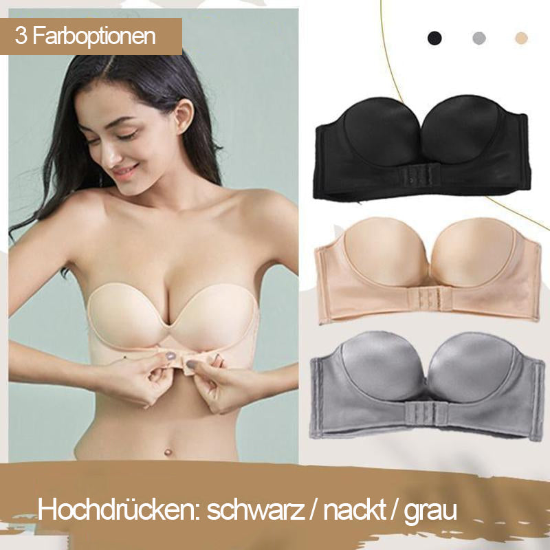Trägerloser BH mit vorderer Schnalle（Sommer-Bestseller 🌞🔥）