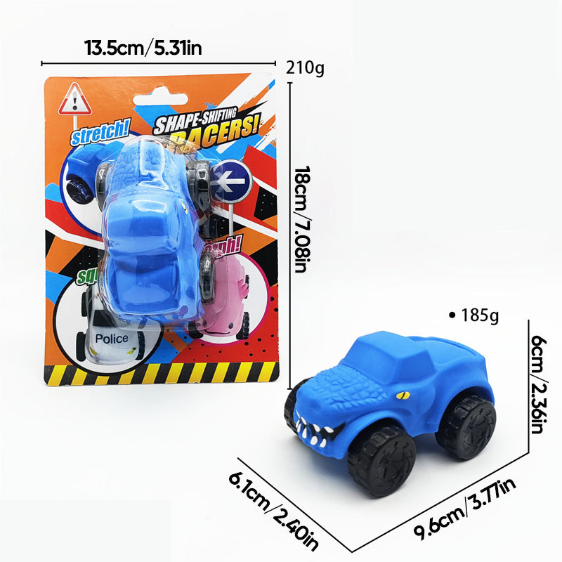 FlexiCar™ – Knetbares, Deformierbares Lernspielzeugauto für Kinder | 1+2 GRATIS