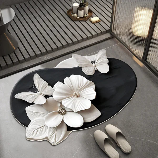 FloraStep™ – 3D Badteppich mit Sicherheit | 50% RABATT