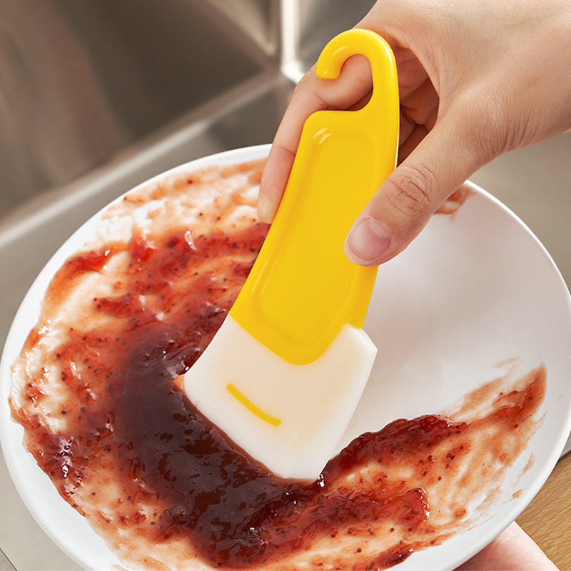 Silikonschaber zur Reinigung von Lebensmitteln | 2+2 GRATIS
