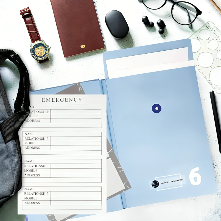 DocuGuard Pro - Notfallordner Dokumenten-Organisator | 50% RABATT