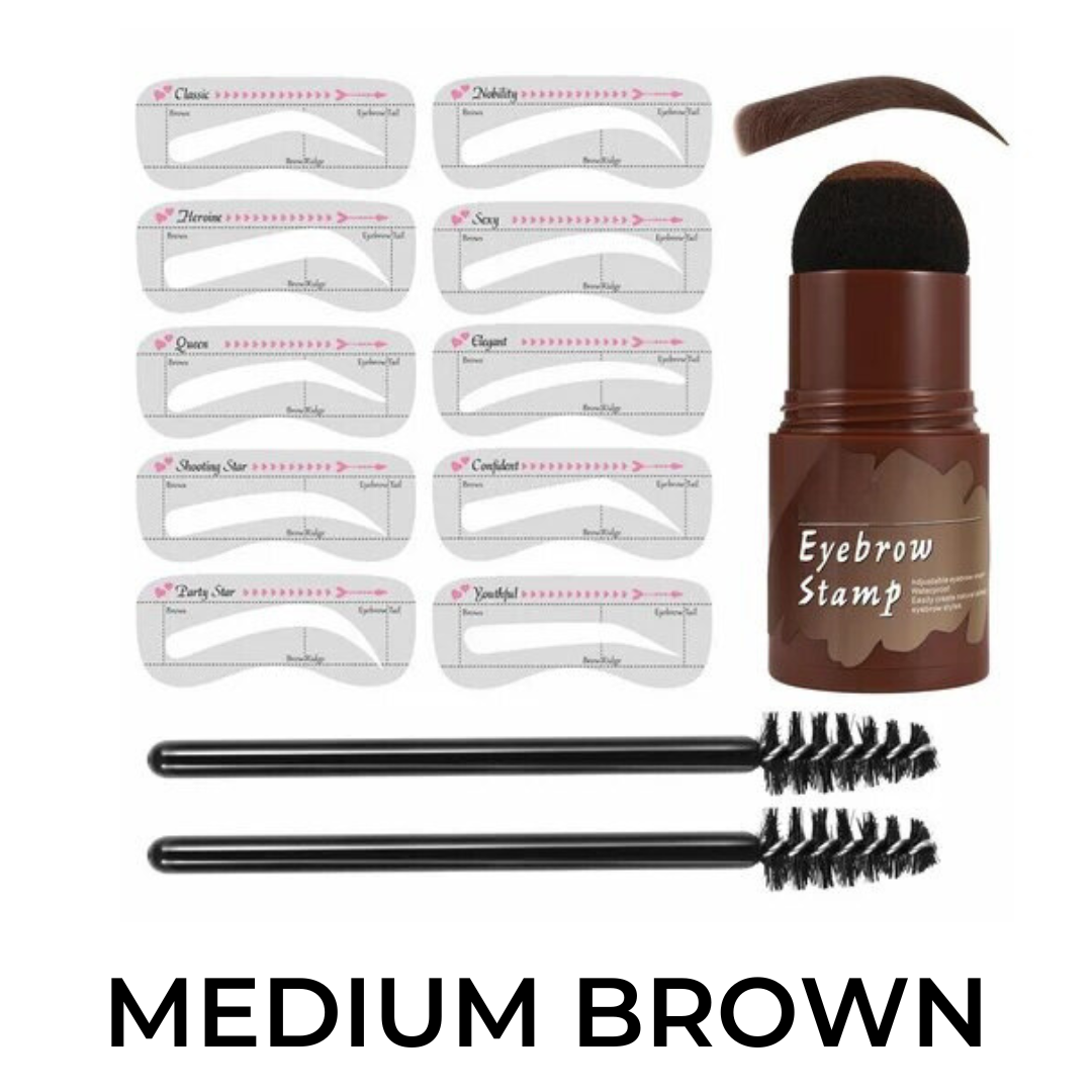 PerfectBrow - Schablonen- und Stempelset | 1+1 GRATIS