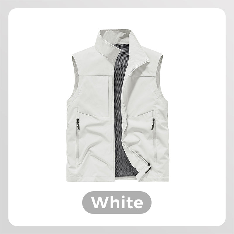 TrailGuard™ Herren Outdoor Weste Wasserdicht