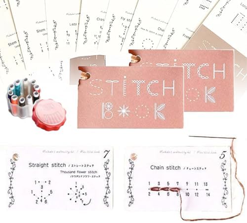 StitchMaster - Kreatives Mini-Nähbuch | 50% RABATT