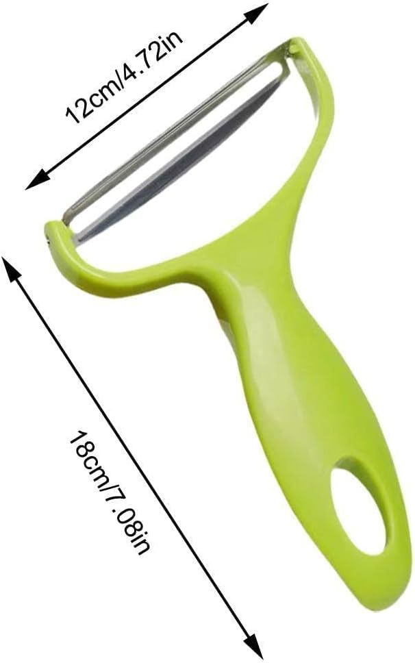 Edelstahl-Gemüseschäler Kohlreibe