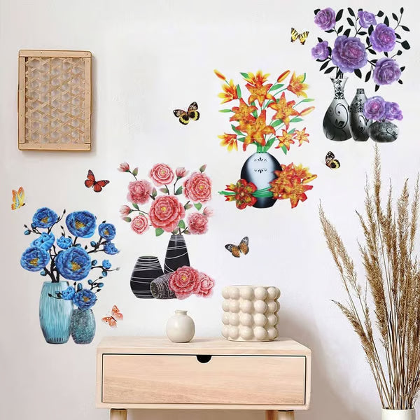 DecoBloom™ – 3D Vasen-Sticker | 1+2 GRATIS