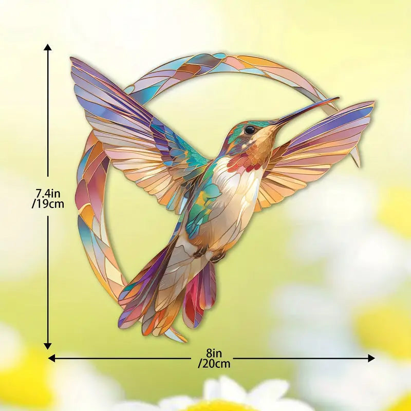 Acryl-Kolibri-Anhänger