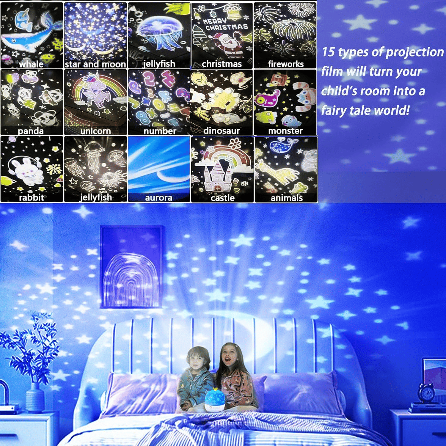 LumiKids – Projektor Nachtlicht für Kinder