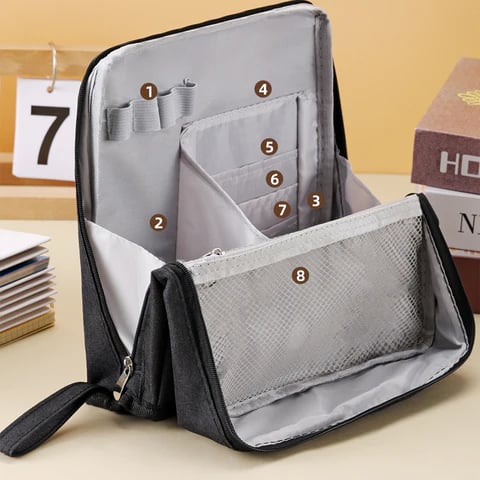 BeautyCarry™ – Stehende Make-up-Tasche | 50% Rabatt