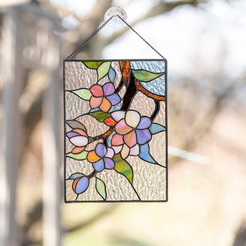 Kardinal Buntes Fenster Panel