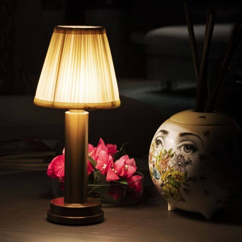 LED Cordless™ Silk Metall Tischlampe | 50% RABATT