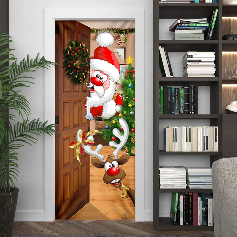 MagicDoor -  Ihre stilvolle, waschbare Türverkleidung für die blitzschnelle 28-Sekunden-Installation | 1+1 GRATIS