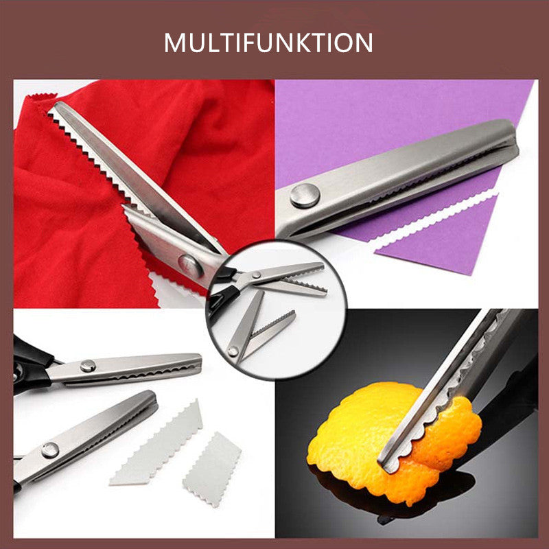 Multifunktionale scharfe Spitzenschere | 1+1 GRATIS