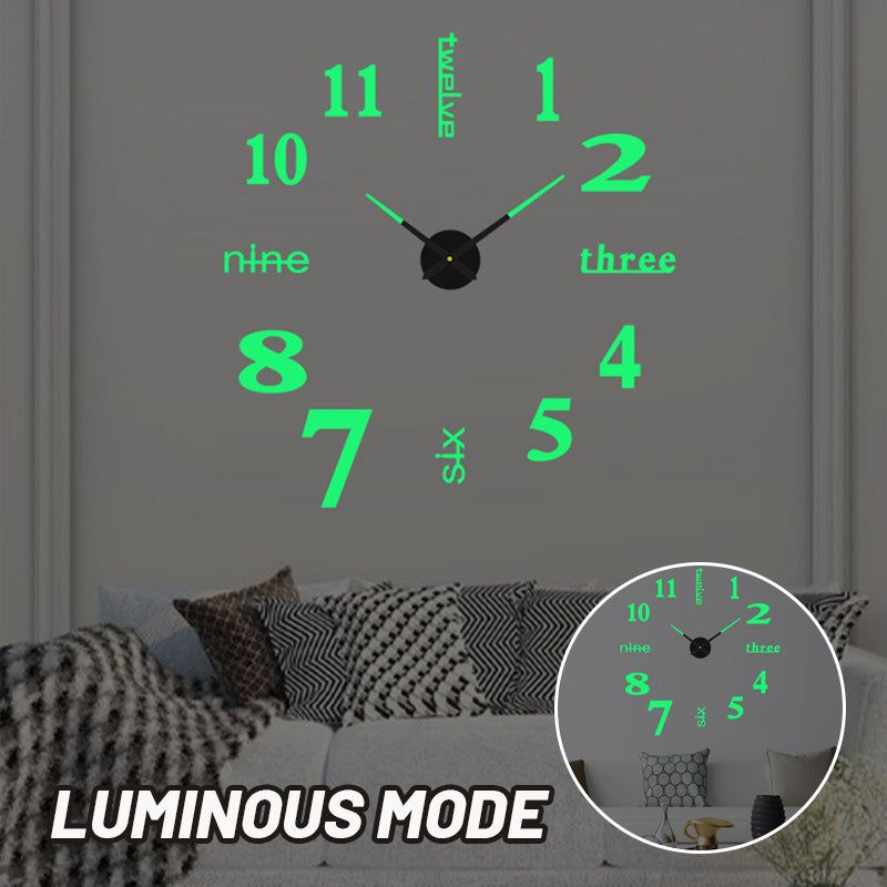 🌟 Kreative Stille DIY Wanduhr – Kunstvolles Design für Ihr Zuhause! 🌟 | 50% RABATT