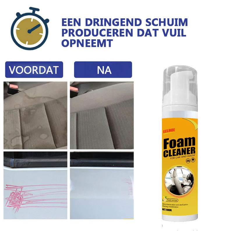 FreshDrive  - Schuhreiniger Reinigungsspray 100 ML | 1+1 GRATIS