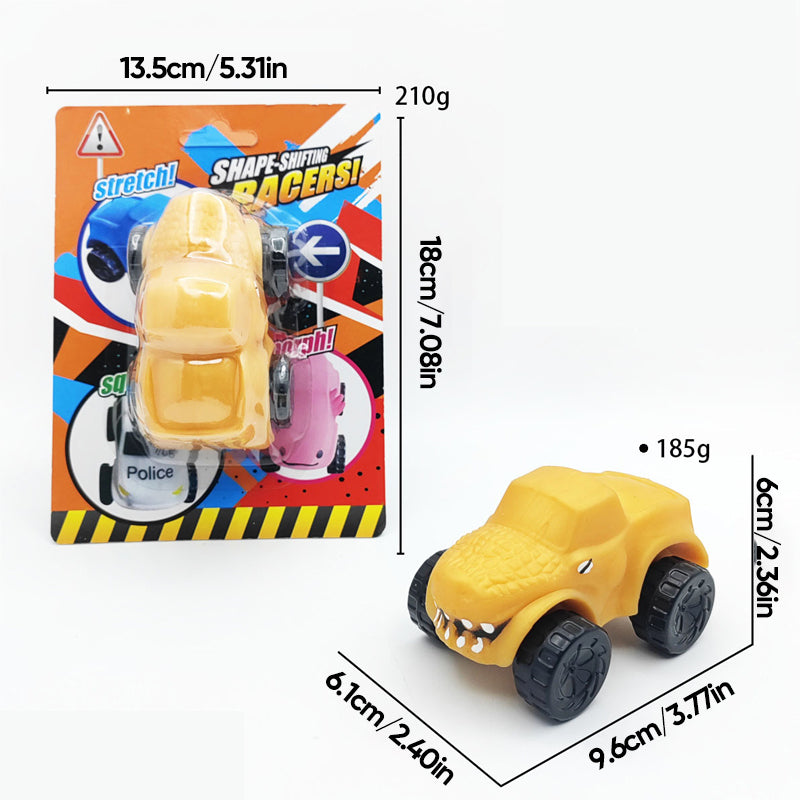 FlexiCar™ – Knetbares, Deformierbares Lernspielzeugauto für Kinder | 1+2 GRATIS