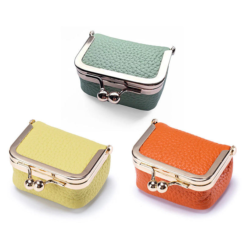LuxJewels - Mini-Schmuckkästchen aus echtem Leder