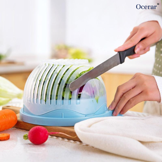 SaladCutter™ Einfaches Schneiden von Salat | 50% RABATT