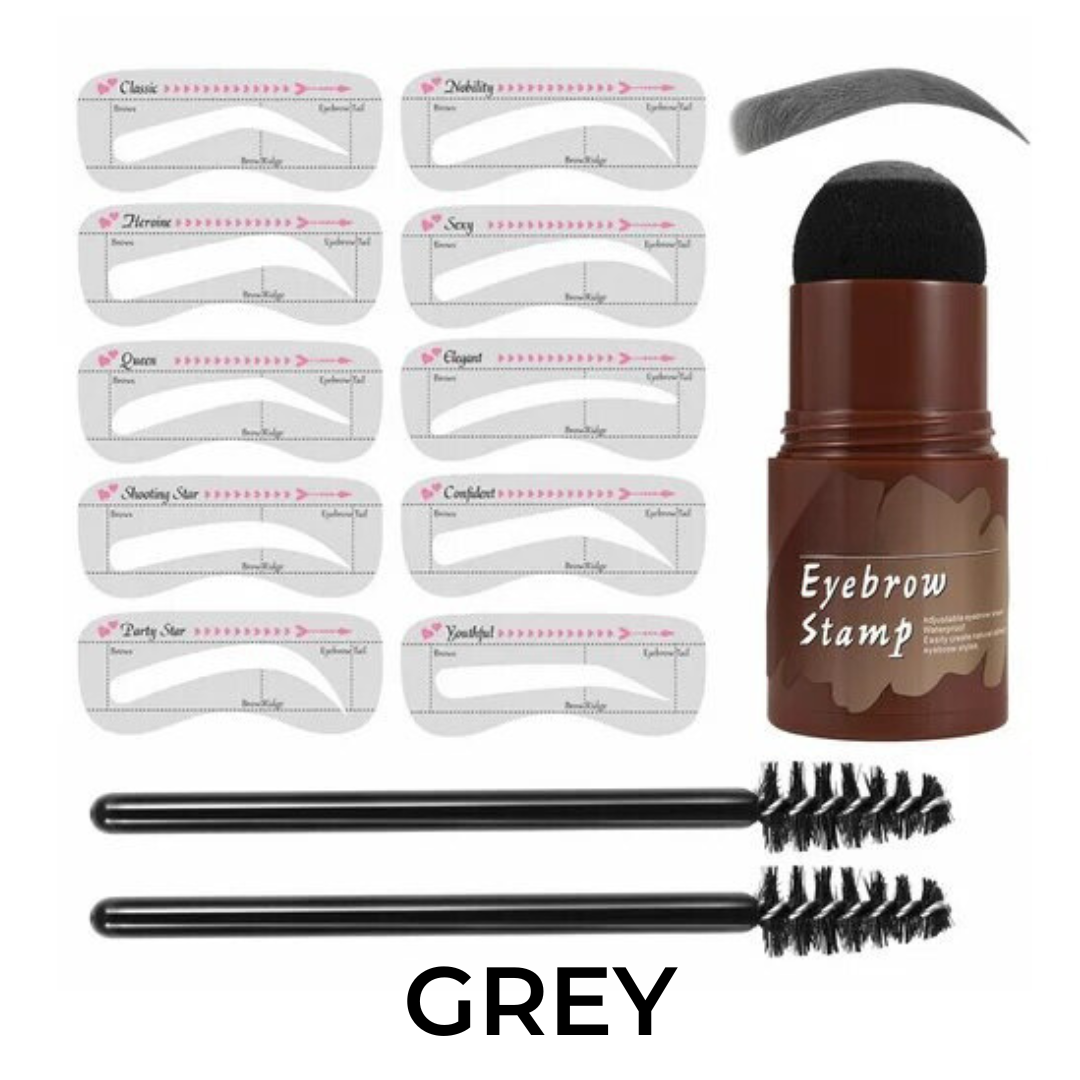 PerfectBrow - Schablonen- und Stempelset | 1+1 GRATIS