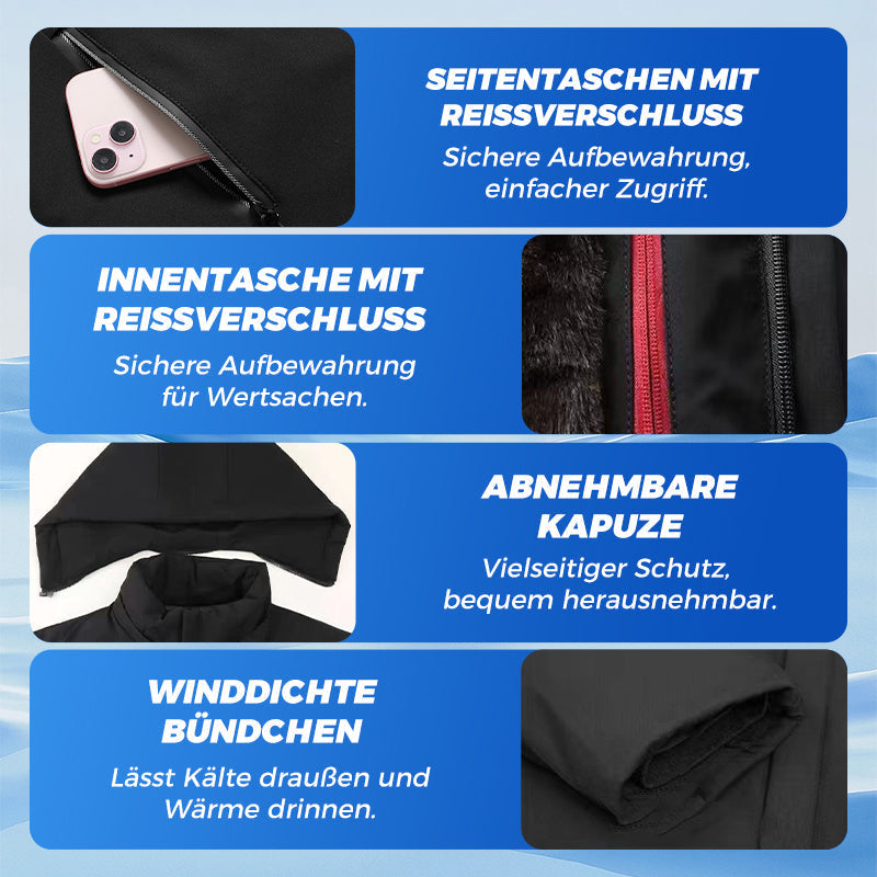 NordHeat – Warmer Parka für Herren | 50% RABATT