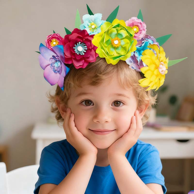 BloomCraft – Kinder DIY Blumen Kreativ-Set