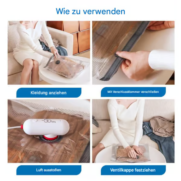 SpaceSaver™ – Kompressionsbeutel | 50% RABATT