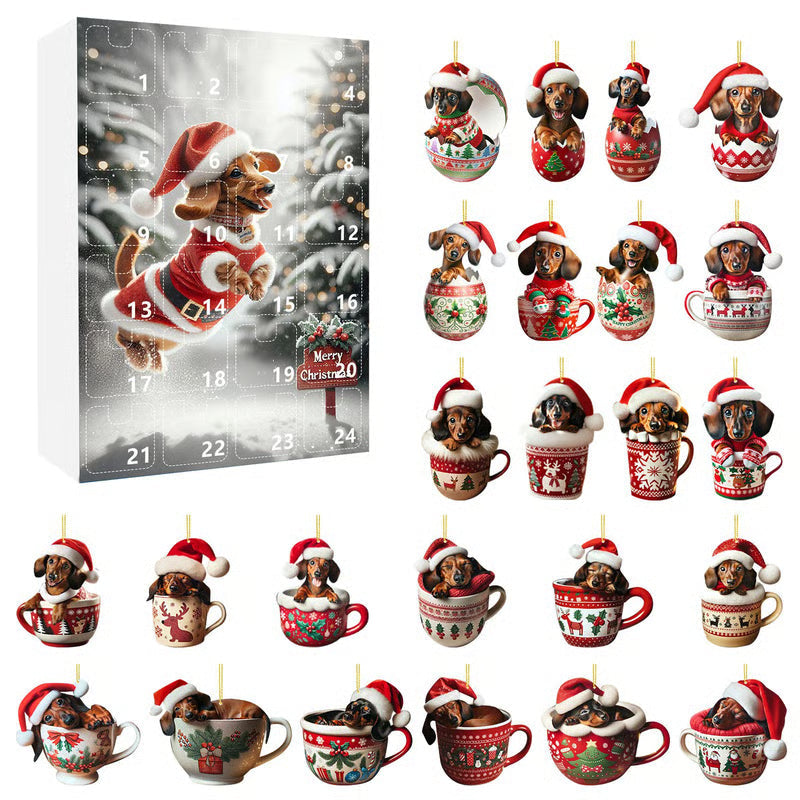 Dachsy – Weihnachts-Adventskalender für Dackel
