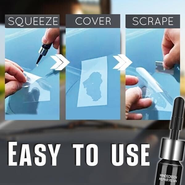 Glasreparaturset - 🛠️ DIY-Reparatur leicht gemacht – Ohne Profi! | 1+1 GRATIS