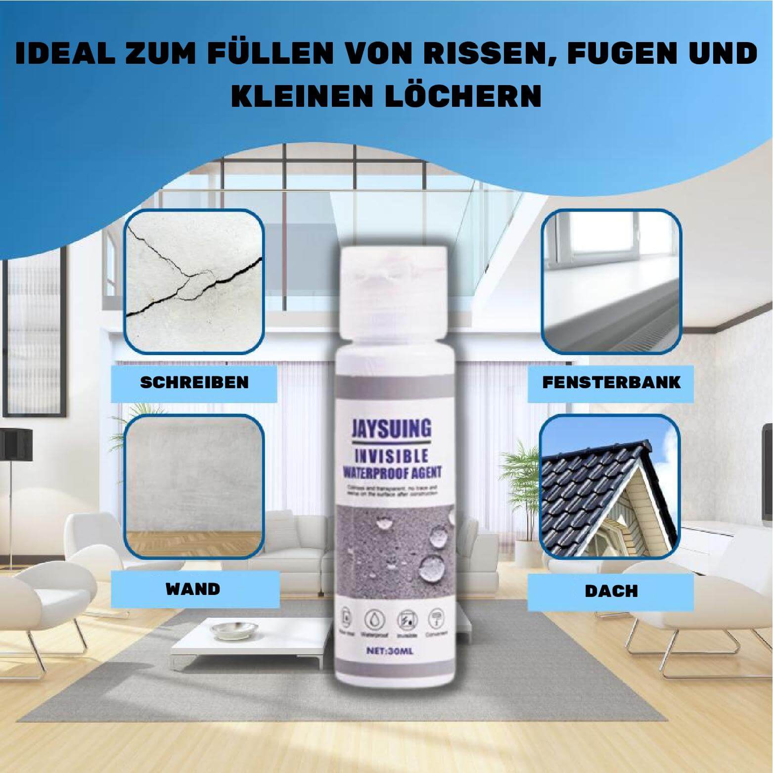 SealGuard™ – Das Ultimative Abdichtungsspray für Sofortigen Schutz | 1+1 GRATIS