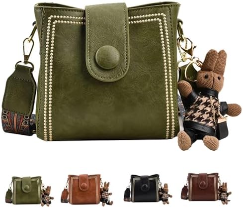 Vintage Fashion Tasche mit verstellbarem breitem Schulterriemen