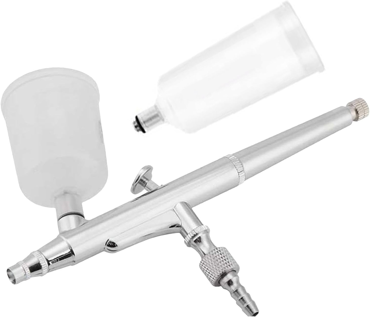 Dual-Action Airbrush-Set mit großer Farbbecherkapazität – Spritzpistole für Malerei & Kunst