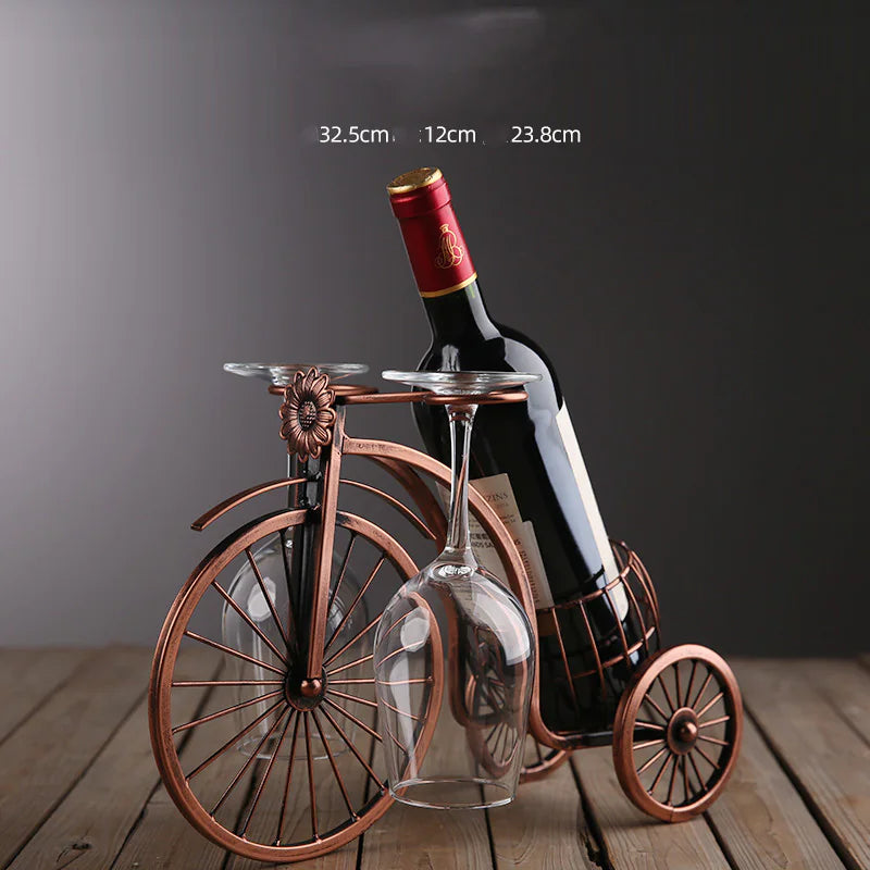 Kreativer Weinflaschenhalter & Becherregal | 50% RABATT