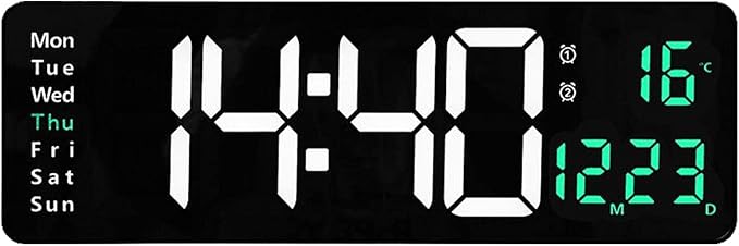 TimeVision Pro  - Großbild-Digitalwanduhr | 50% RABATT