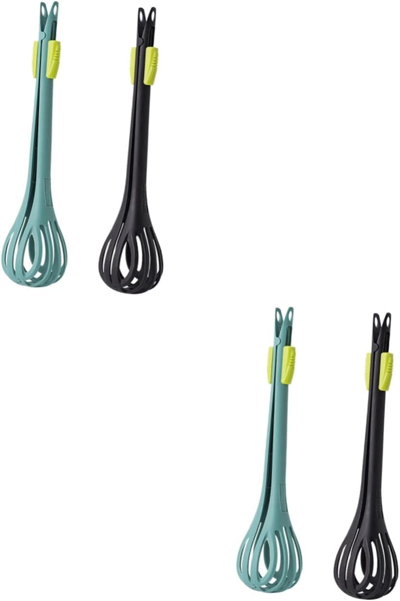 2 Stück Nylon Küchenzange Schneebesen Mixer
