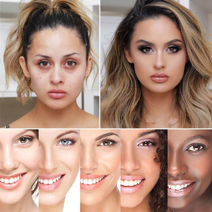 Dreifarbige Concealer-Palette - Perfekte Abdeckung für Alle Hauttöne