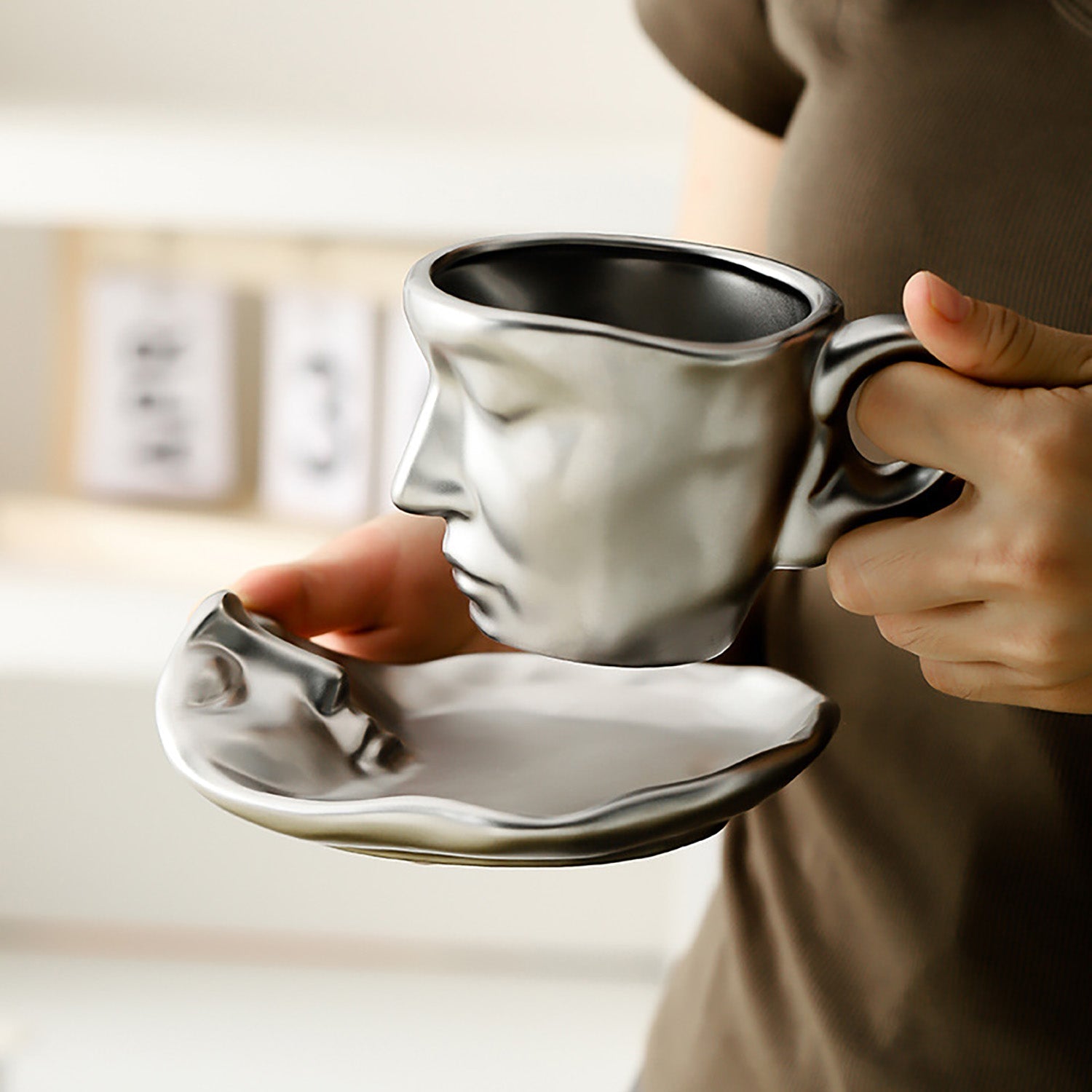 Gelassenheit Kaffeebecher