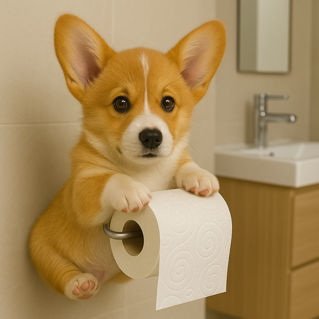 PuppyRoll™ – Toilettenpapierhalter mit Charme | 50% RABATT