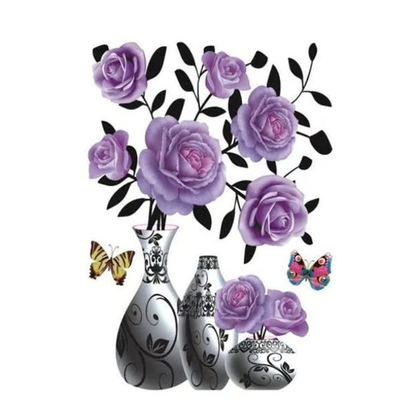 DecoBloom™ – 3D Vasen-Sticker | 1+2 GRATIS