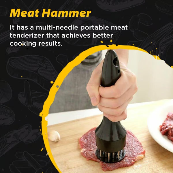 TenderPro™ – Fleischklopfer-Nadel aus Edelstahl | 1+1 GRATIS